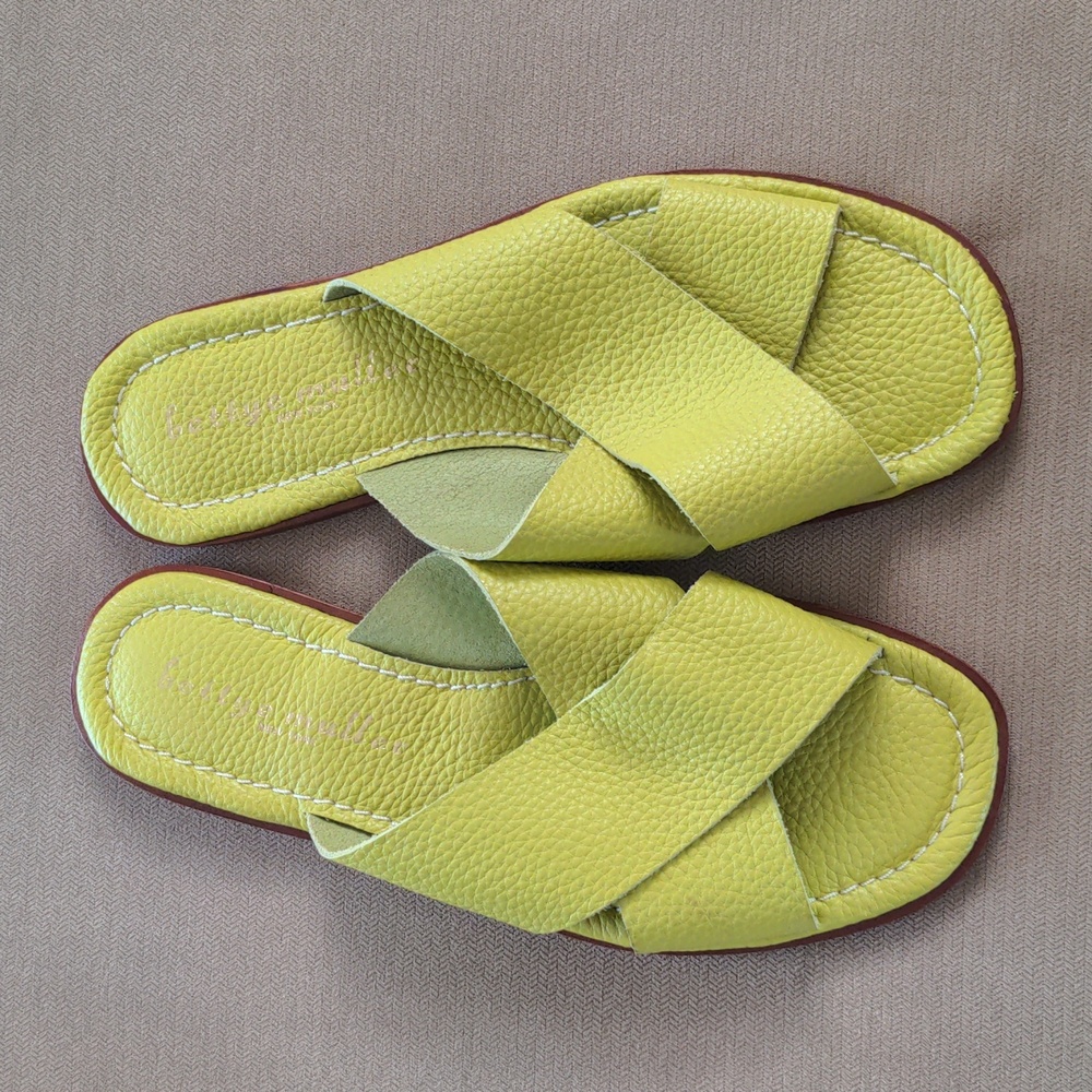 Bettye Muller Yellow Sandals